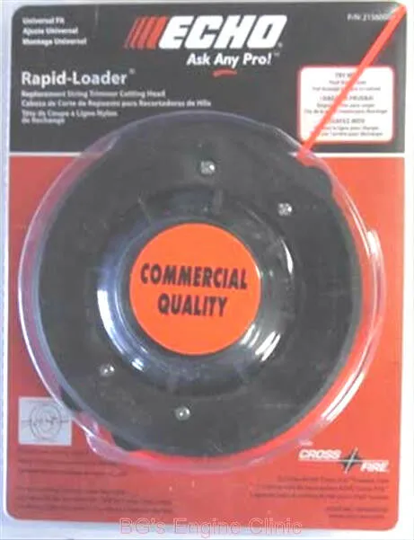 (12 Pack) Echo Rapid-Loader Two Line Trimmer Head 21560056