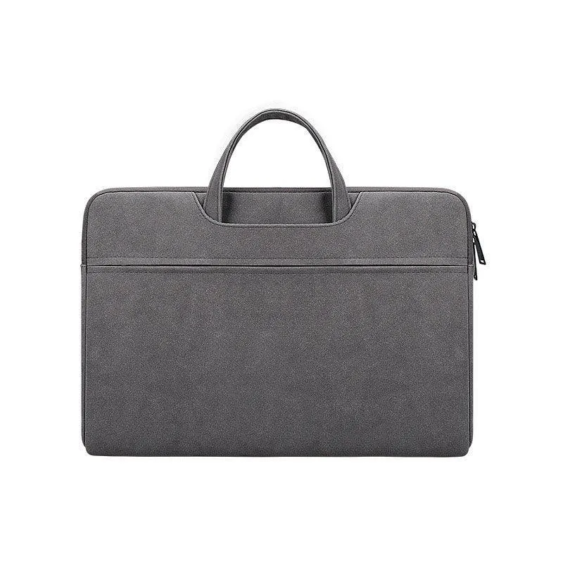 15.6 Inch Waterproof Business Computer Laptop Bag-Grey