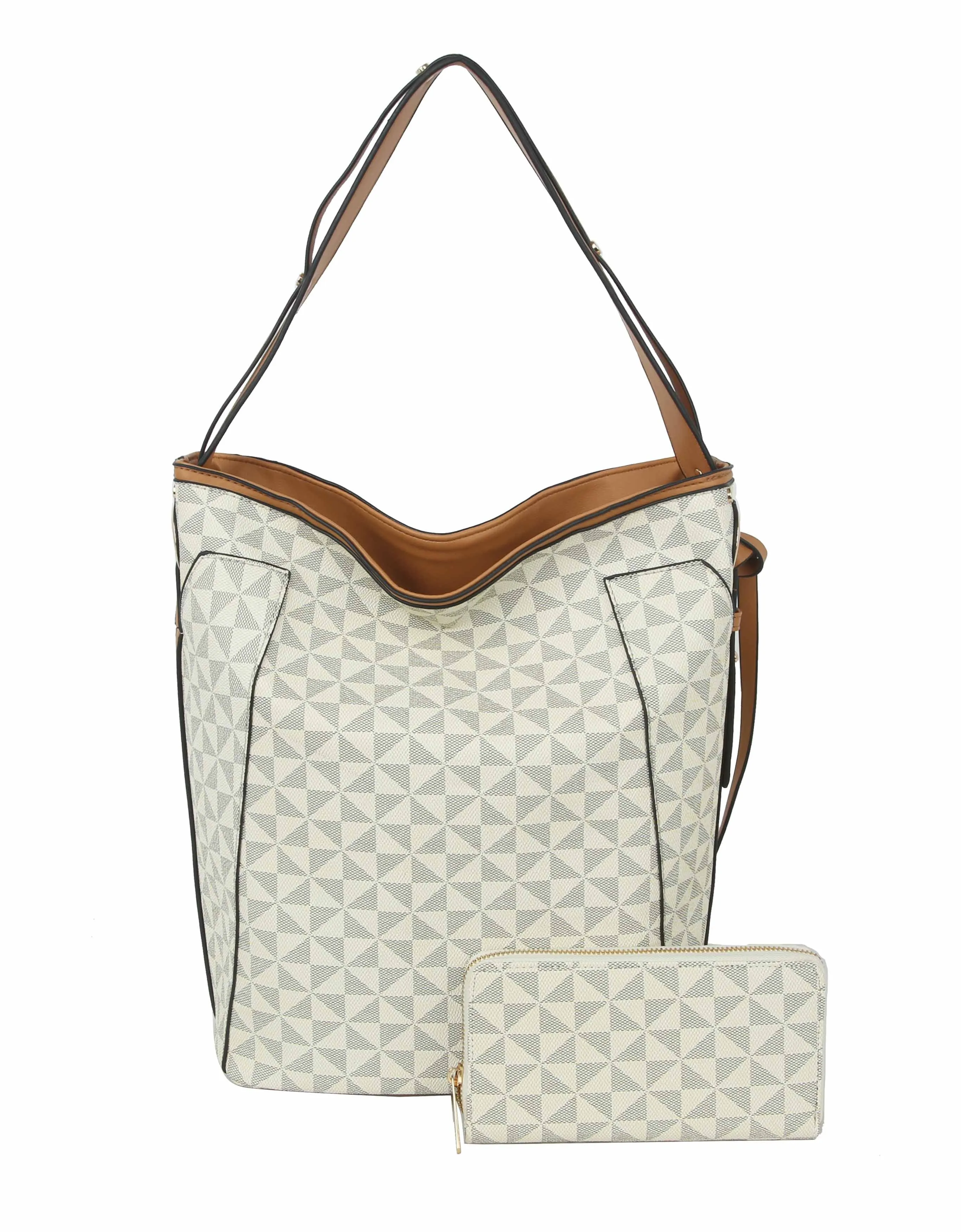 2 IN 1 SHOULDER BUCKET BAG