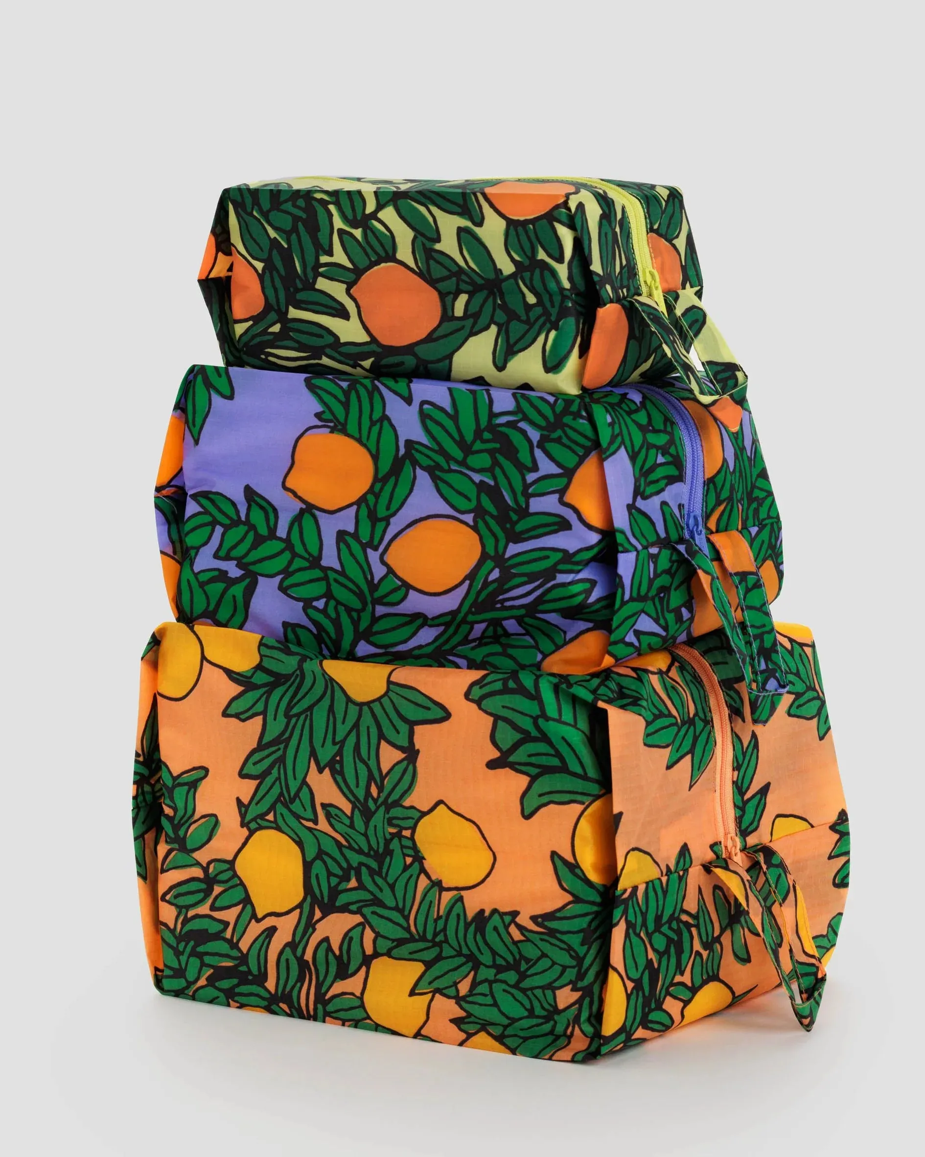 3D Zip Set - Orange Trees