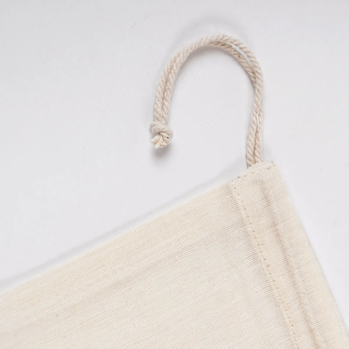 3"X 4" Pure Cotton Spice Pouch, Biodegradable and Reusable Premium Quality Muslin Drawstring Bag