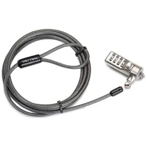 6' Combo-Lock Security Cable