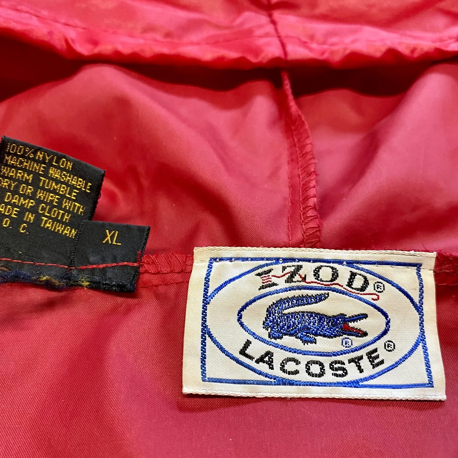 80's IZOD Lacoste Pullover Windbreaker