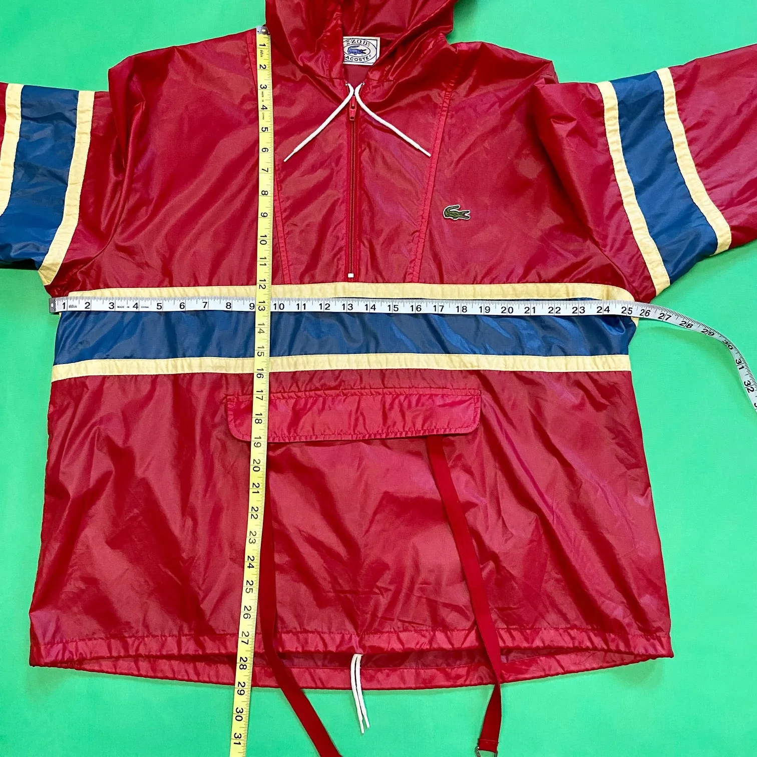 80's IZOD Lacoste Pullover Windbreaker