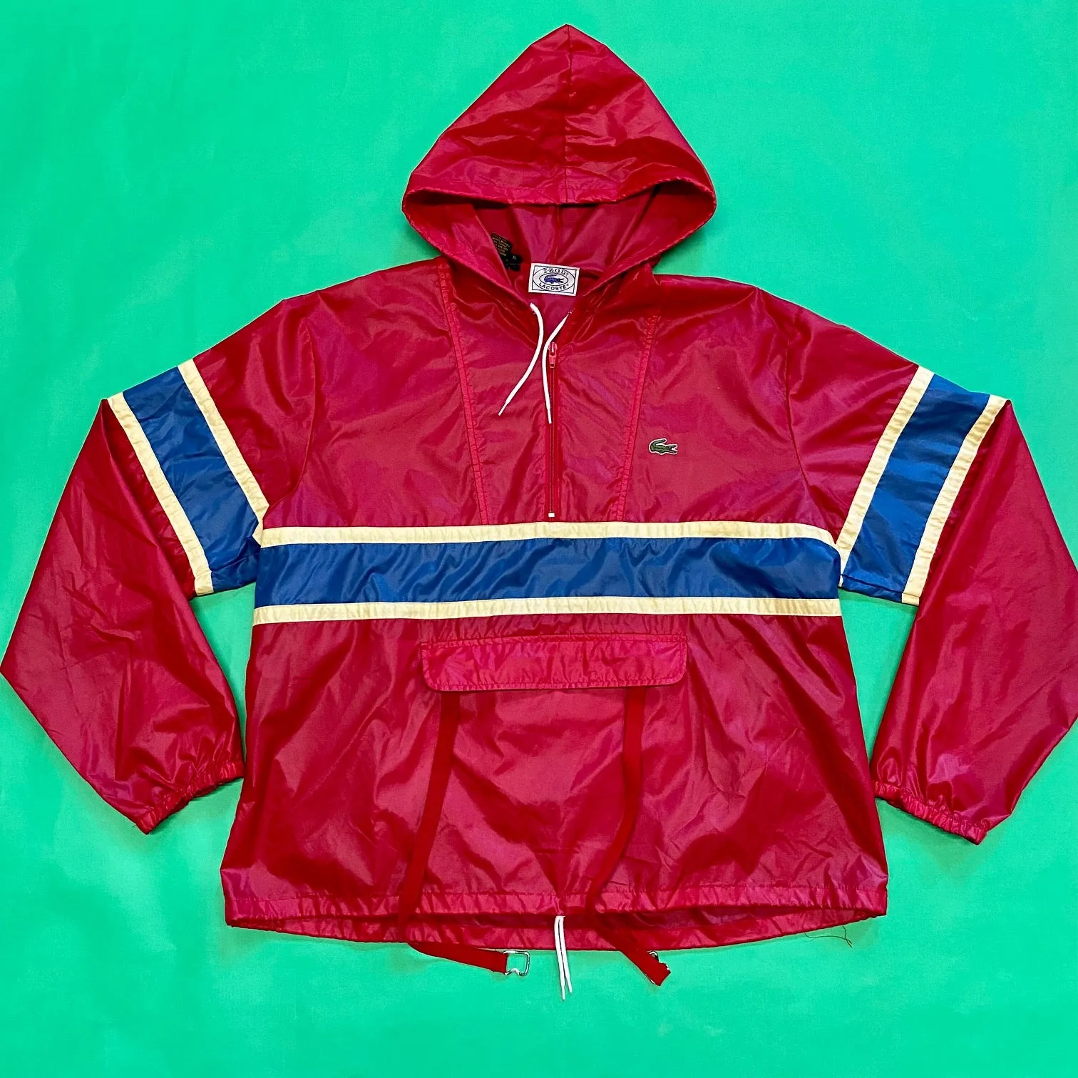 80's IZOD Lacoste Pullover Windbreaker