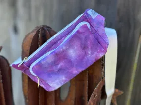 Adult Ice Dyed Fanny Pack in ‘Strawberry Skies’