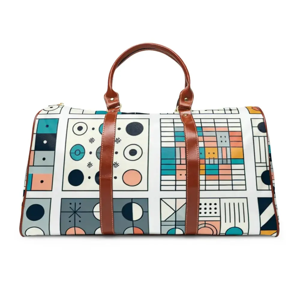 Alexa Tangent - Geometric Travel Bag