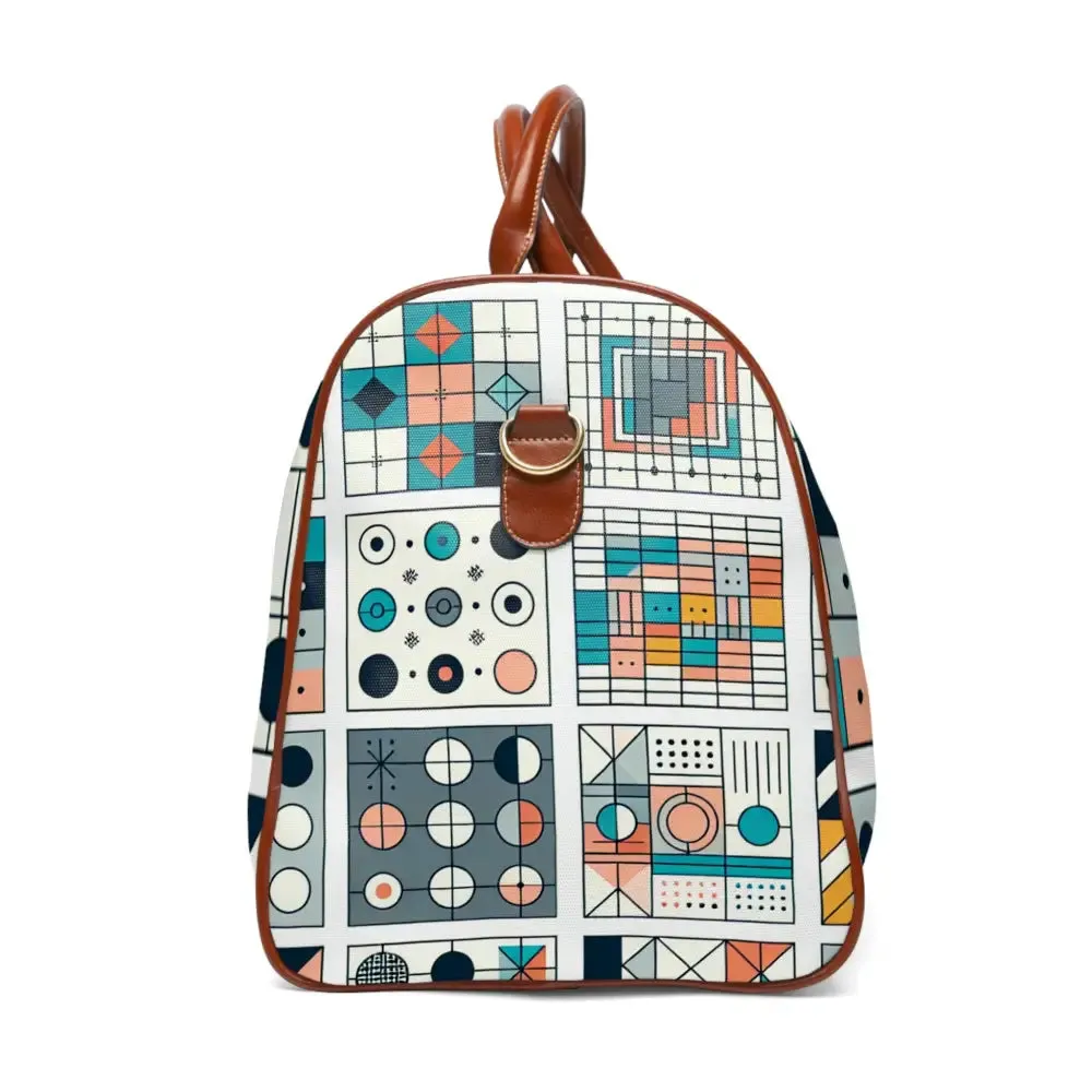 Alexa Tangent - Geometric Travel Bag