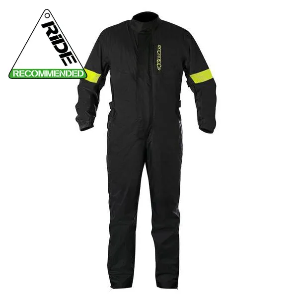 Alpinestars Hurricane Waterproof 1 Piece Over Suit - Black