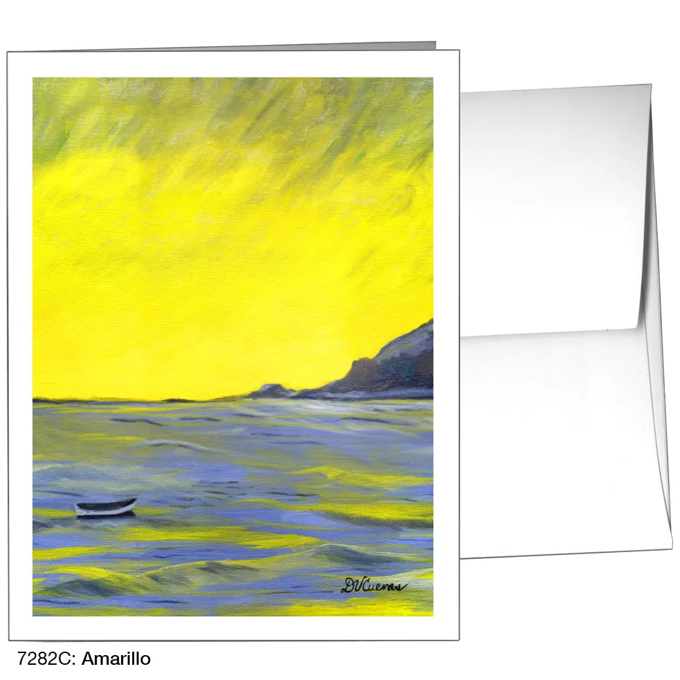 Amarillo, Greeting Card (7282C)