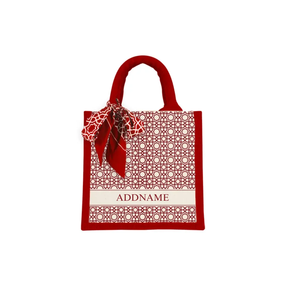 Annas Series - Rouge Jute Bags