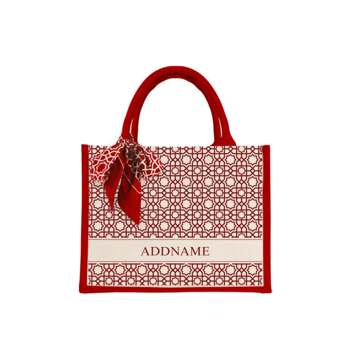 Annas Series - Rouge Jute Bags