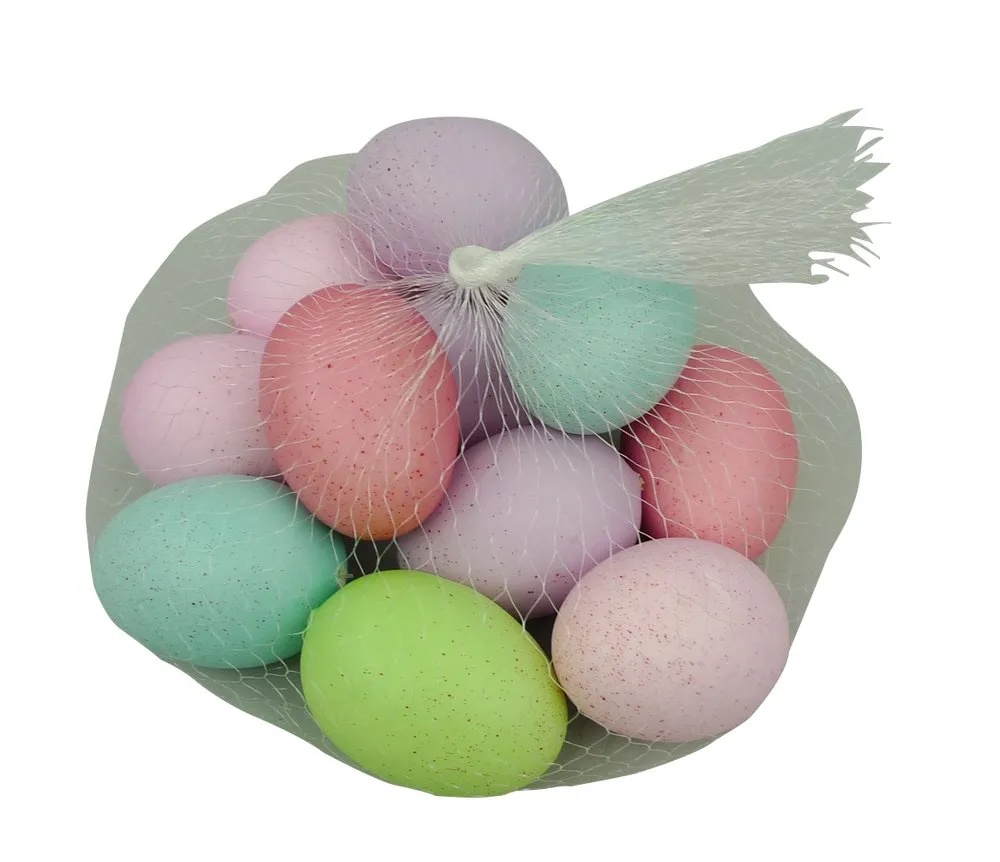 Bag of 12 Solid Speckle Easter Eggs