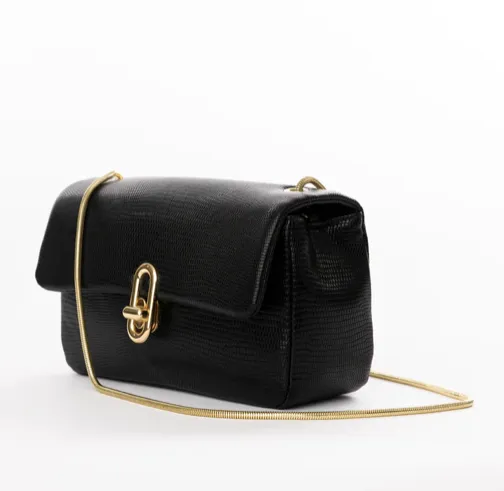 Black Lizard Nora Bag