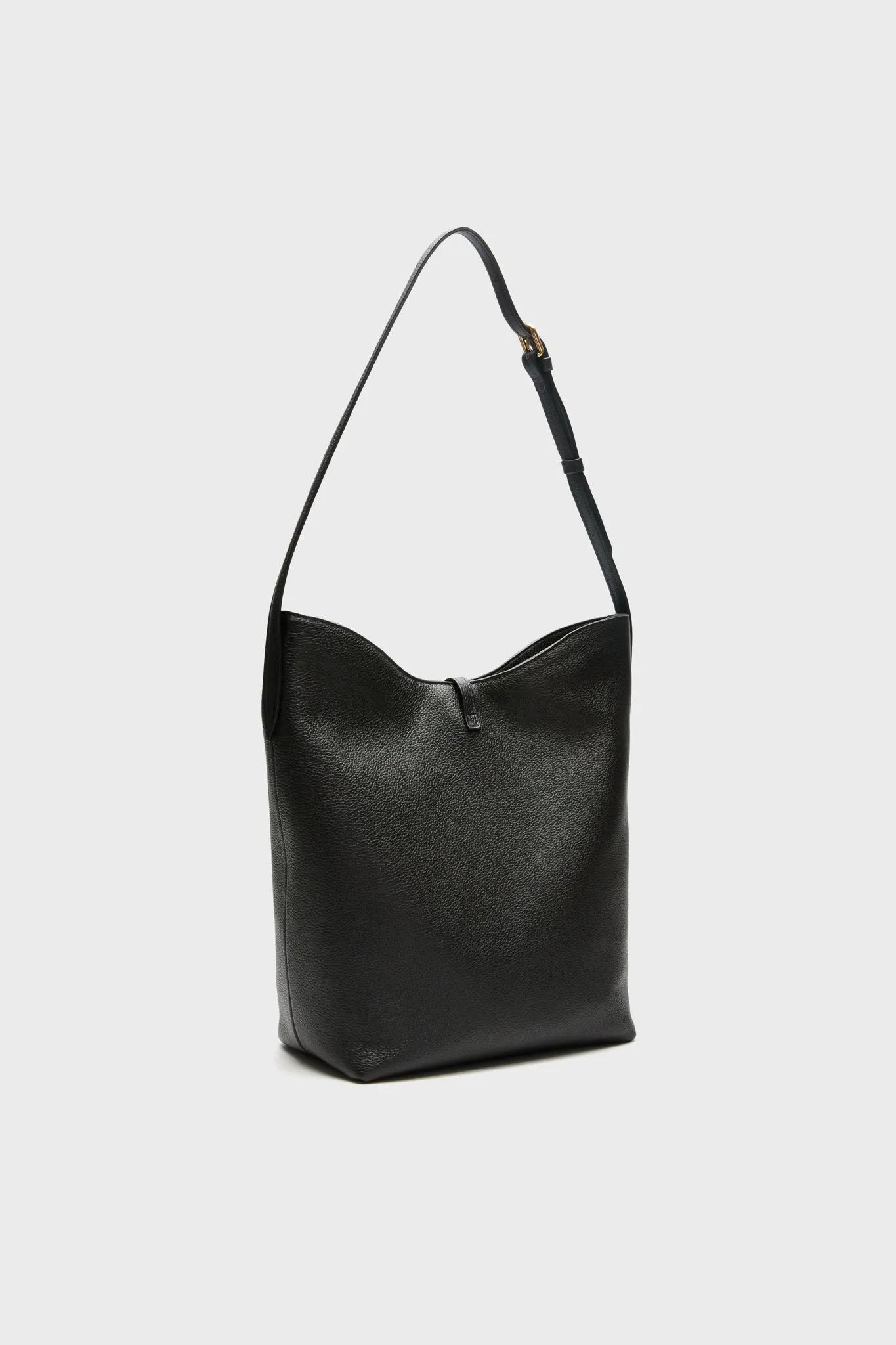 Black Penne Bucket Bag