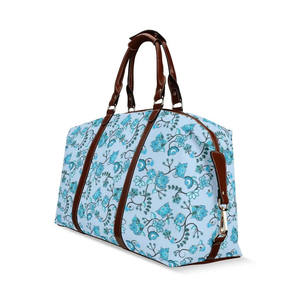 Blue Floral Amour Classic Travel Bag