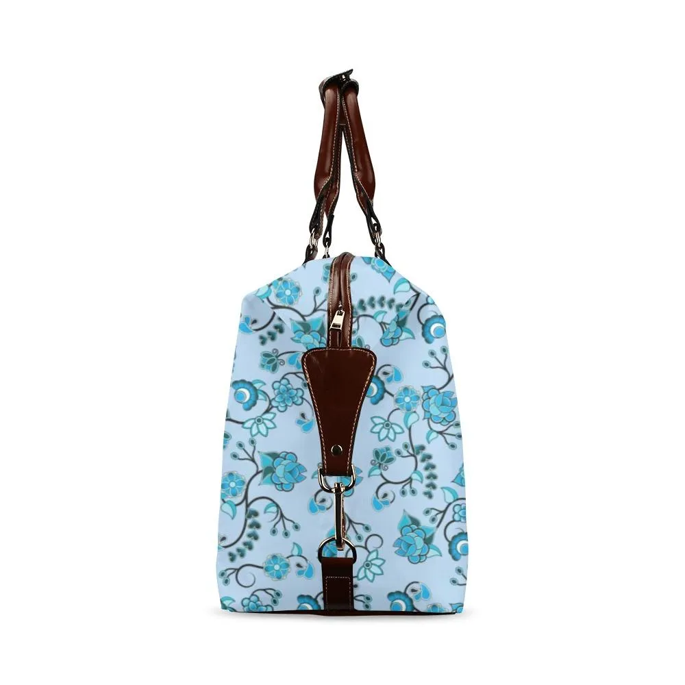 Blue Floral Amour Classic Travel Bag