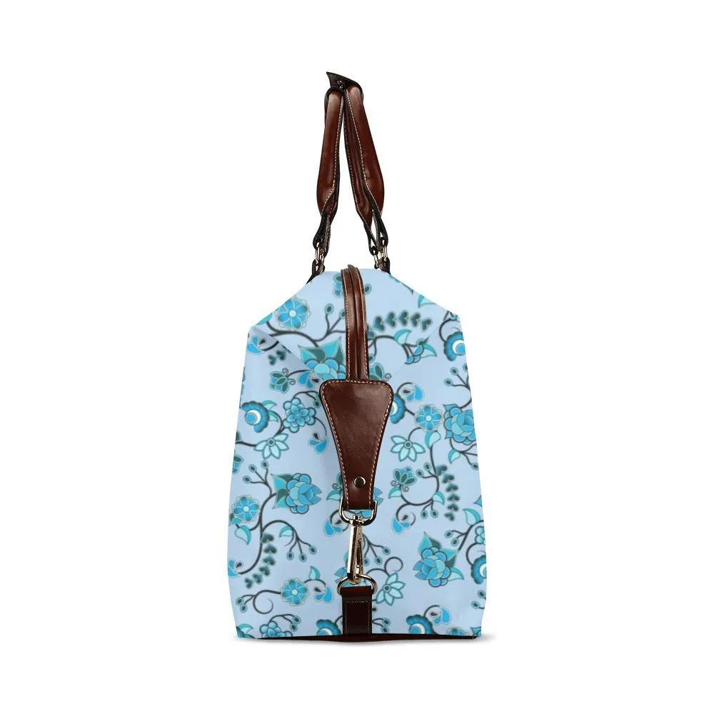 Blue Floral Amour Classic Travel Bag