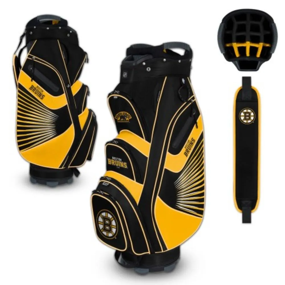 Boston Bruins WinCraft "The Bucket II" 14-Way Cooler Cart Golf Bag