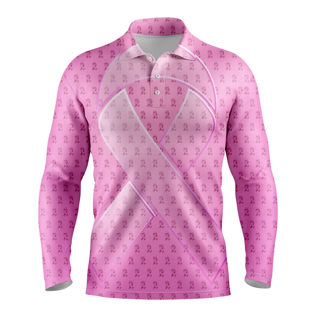 Breast Cancer | Men's Pink Long Sleeve