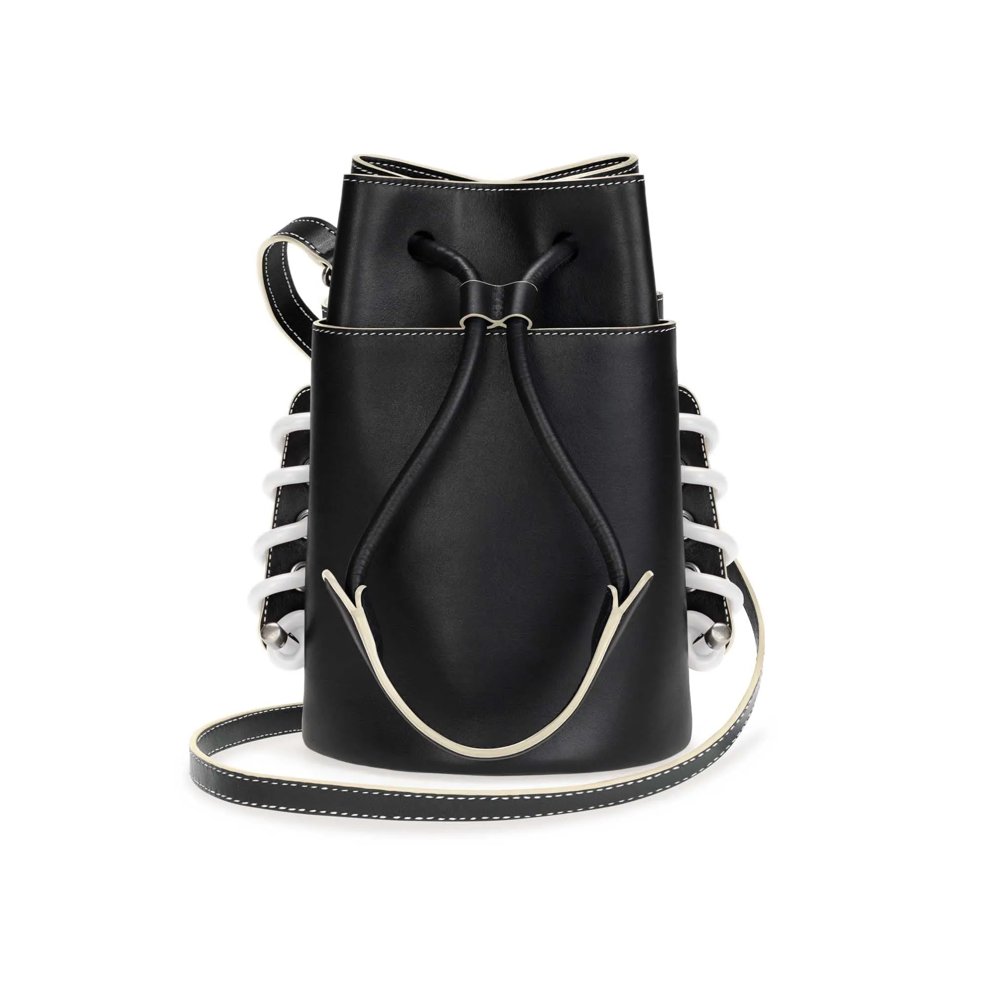 Bucket Bag in Black [Customisable]