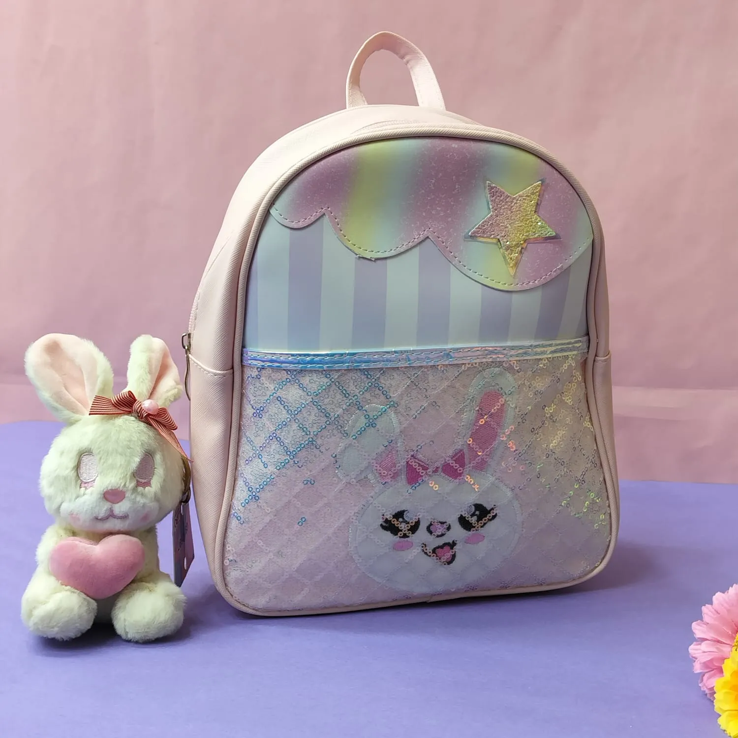 Bunny Fancy Mini Backpack.