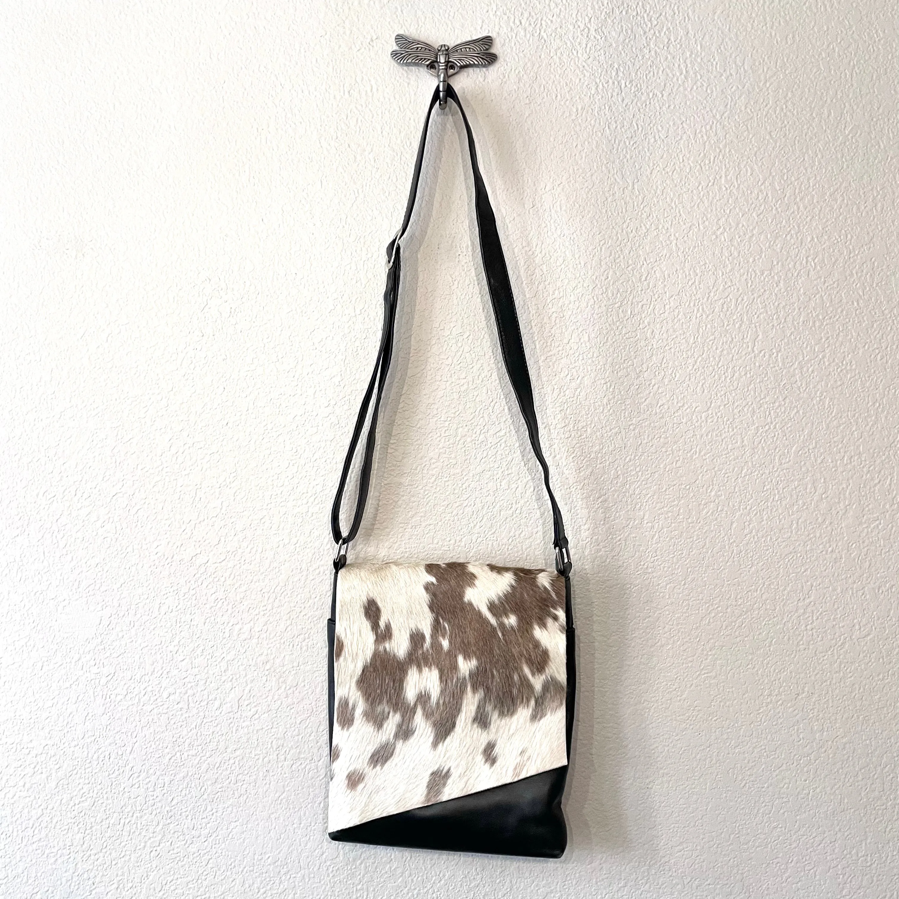 Calf Hair Flap Crossbody