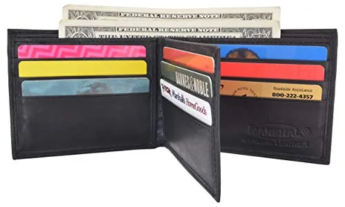 Capricorn Zodiac Sign Bifold Trifold Genuine Leather Men's Wallets