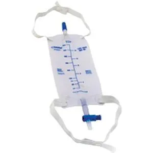 Cardinal Health Leg Bag with T-Tap Valve, 600 mL