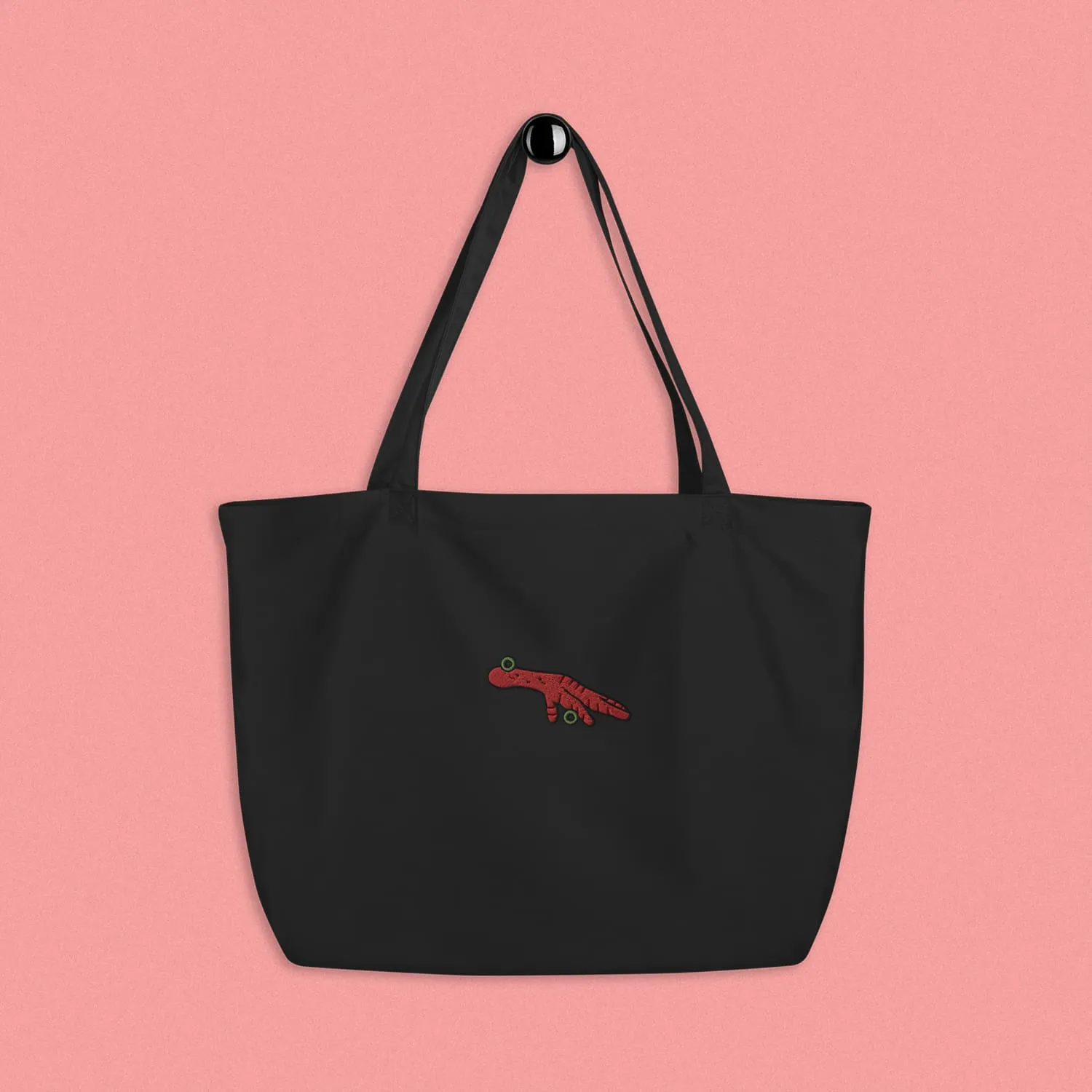 Chicken Feet Embroidered Large Tote