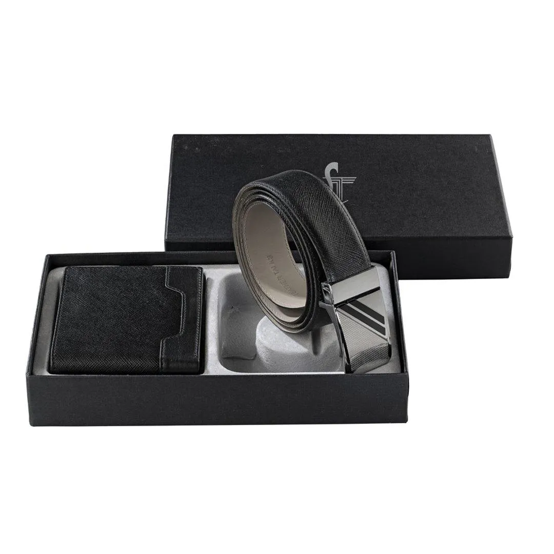 Corporate Diwali Gifts - Men's Wallet and Belt Gift Set