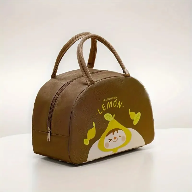 Cute Insulated Lunch Bag for Kids & Adults