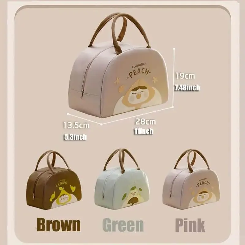 Cute Insulated Lunch Bag for Kids & Adults