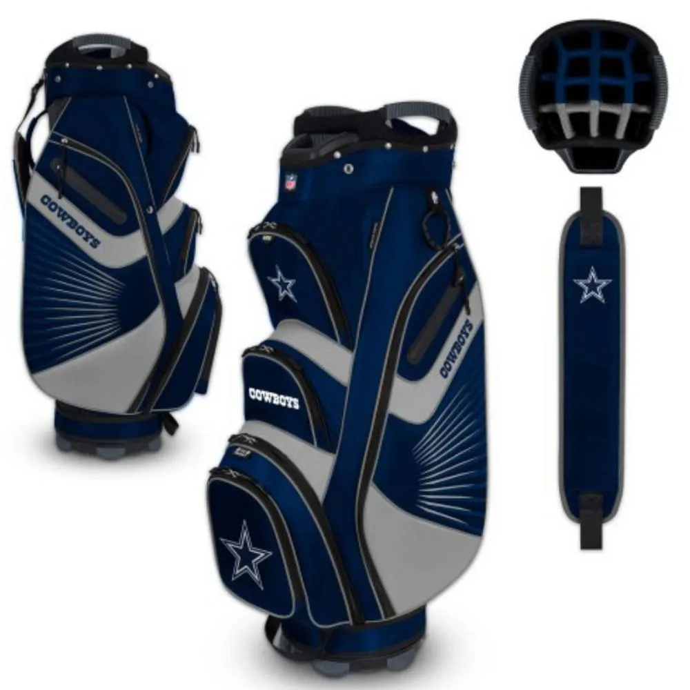 Dallas Cowboys WinCraft "The Bucket II" 14-Way Cooler Cart Golf Bag