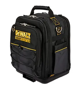 DeWALT ToughSystem 2.0 DWST08025 Compact Tool Bag, 11-3/4 in W, 11 in D, 15-1/4 in H, 25-Pocket, Black :EA: QUANTITY: 1