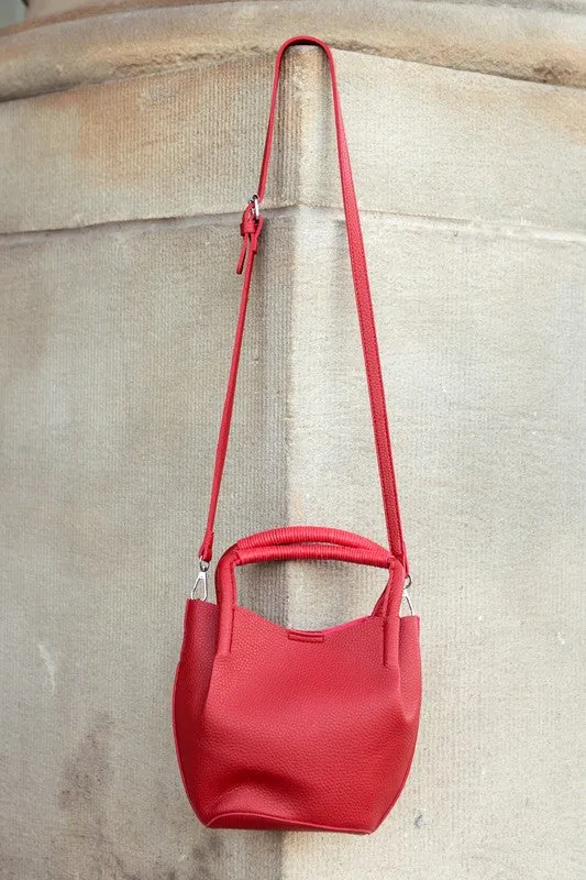 Drew Bucket Crossbody Tote Bag