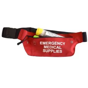 Emergency Medical Supplies Field Trip Fanny Pack for Epinephrine Auto-Injectors