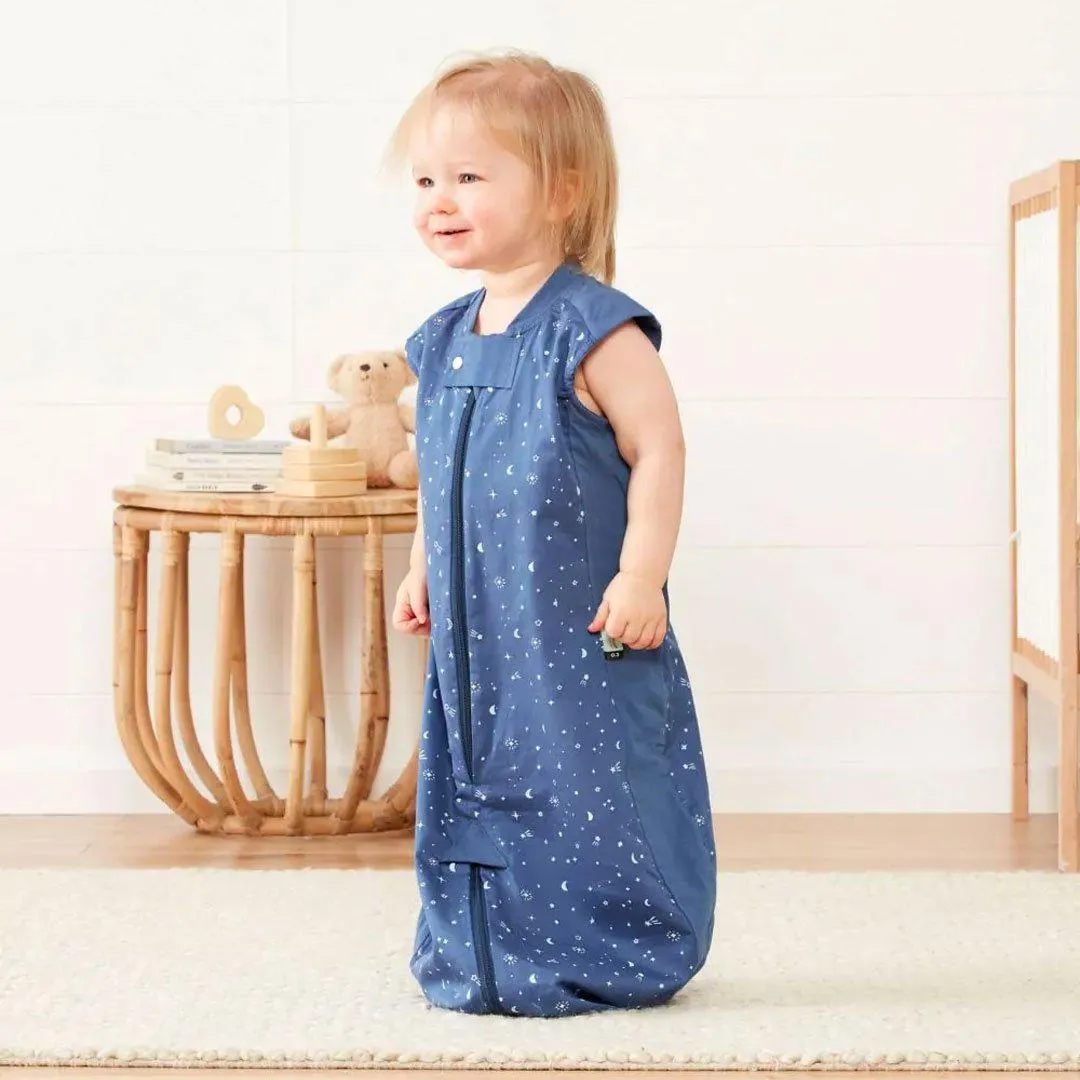 ergoPouch Organic Summer 2 in 1 Sleeping Suit Bag - Night Sky - 0.3 TOG