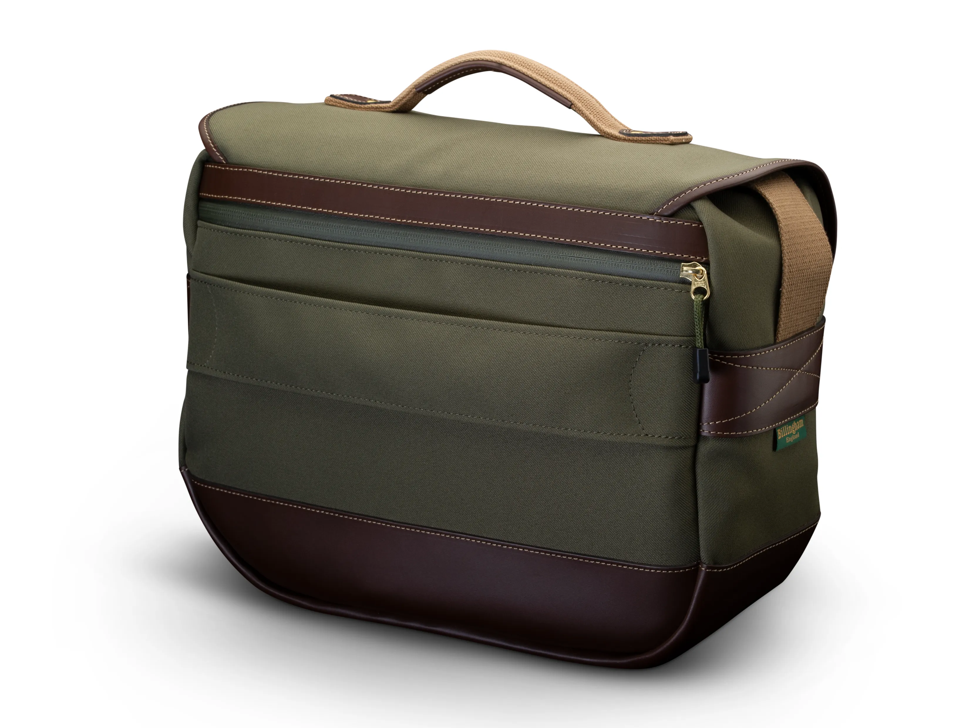 Eventer MKII Camera/Laptop Bag - Sage FibreNyte / Chocolate Leather