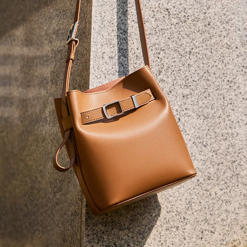 Everyday Crossbody Bucket Bag