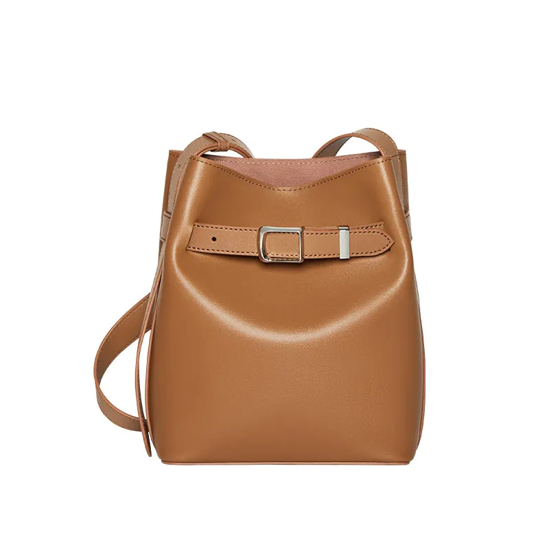 Everyday Crossbody Bucket Bag