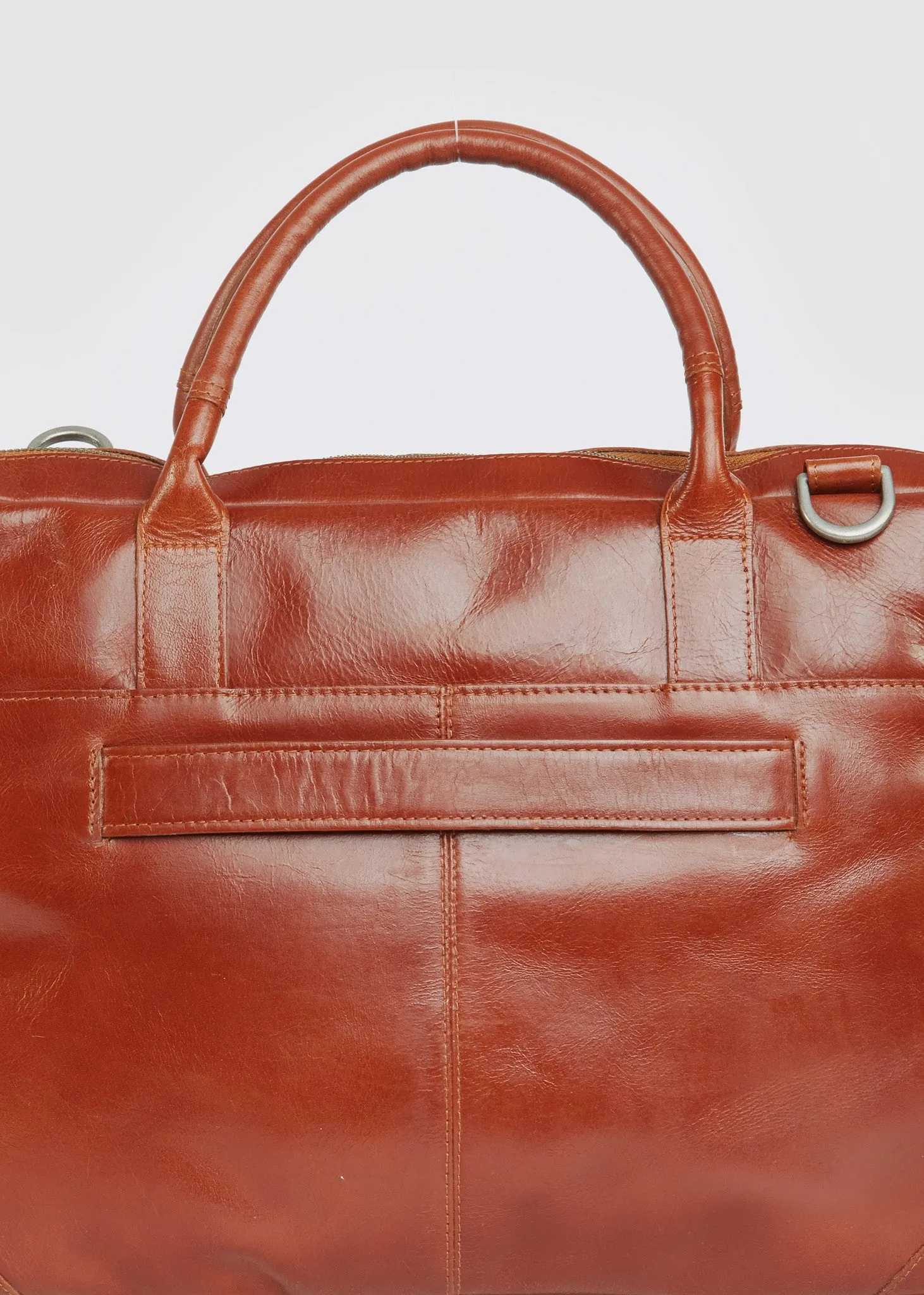 Explorer Laptop Bag Single Cognac