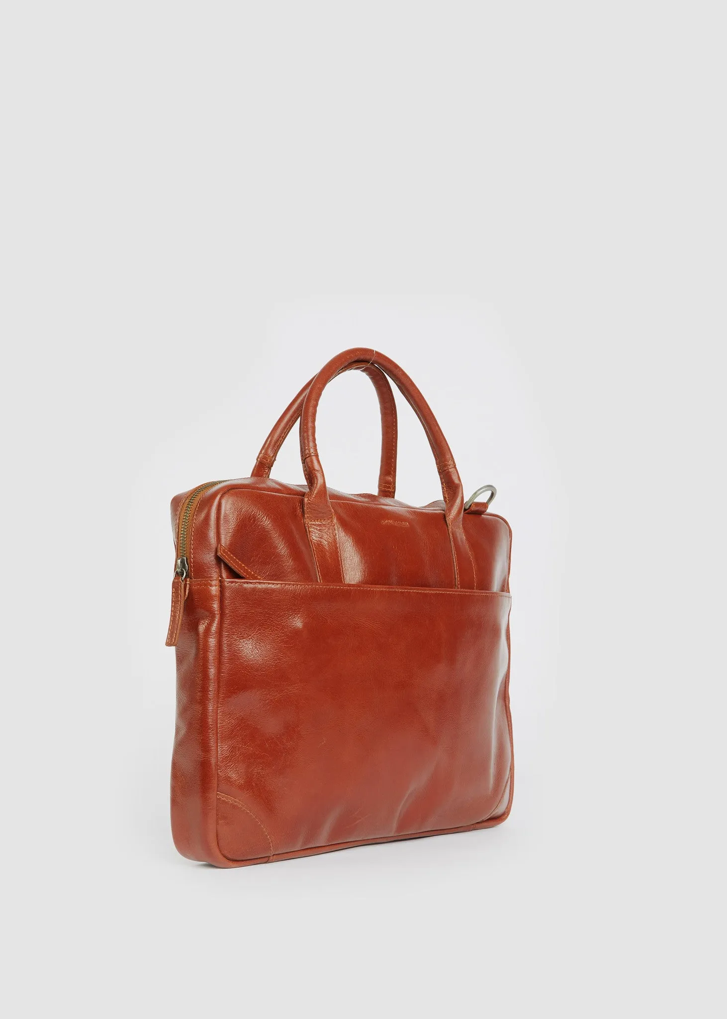 Explorer Laptop Bag Single Cognac