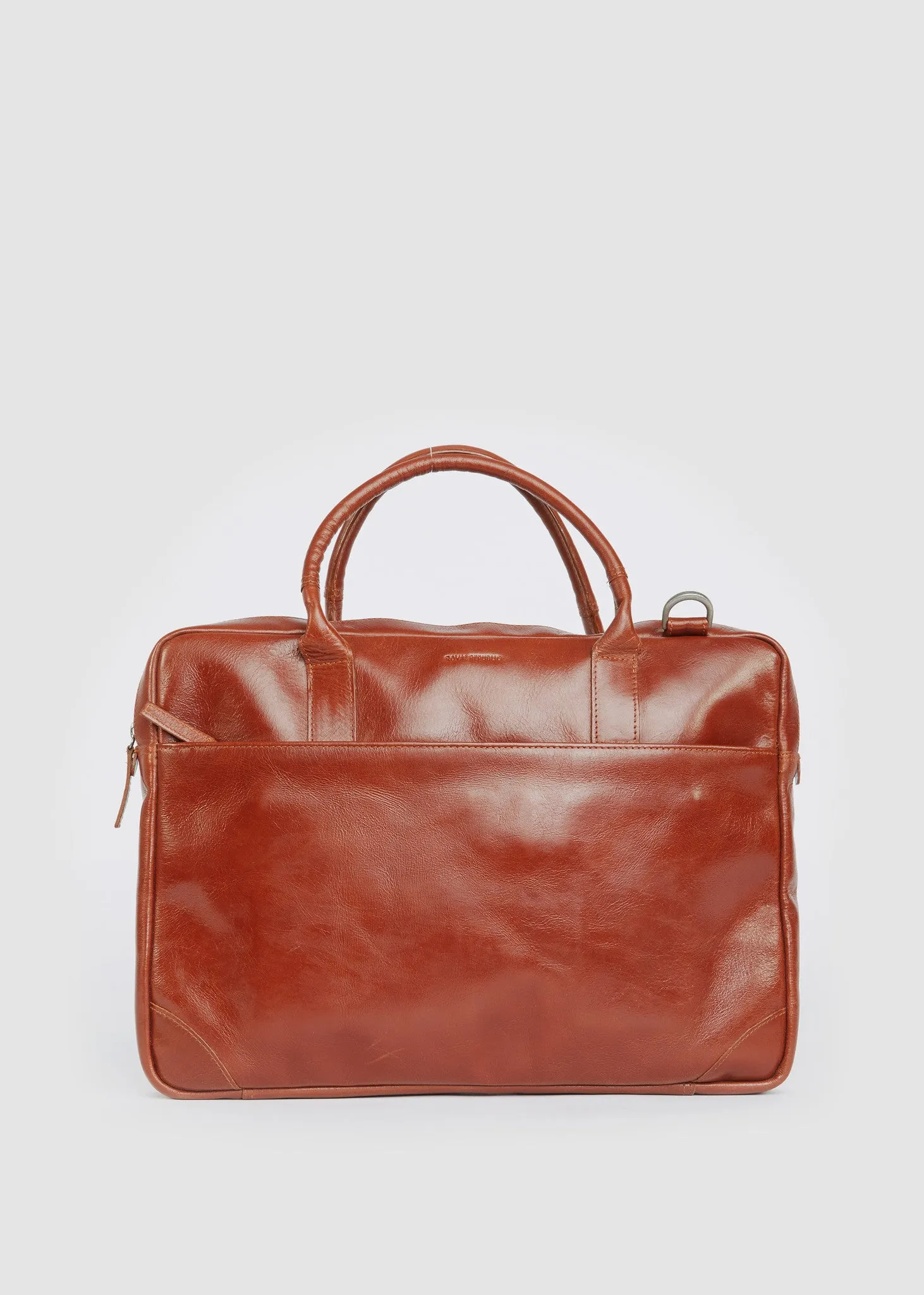 Explorer Laptop Bag Single Cognac