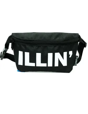 Fanny Pack | Slim |WERDS ILLIN' |Black & White