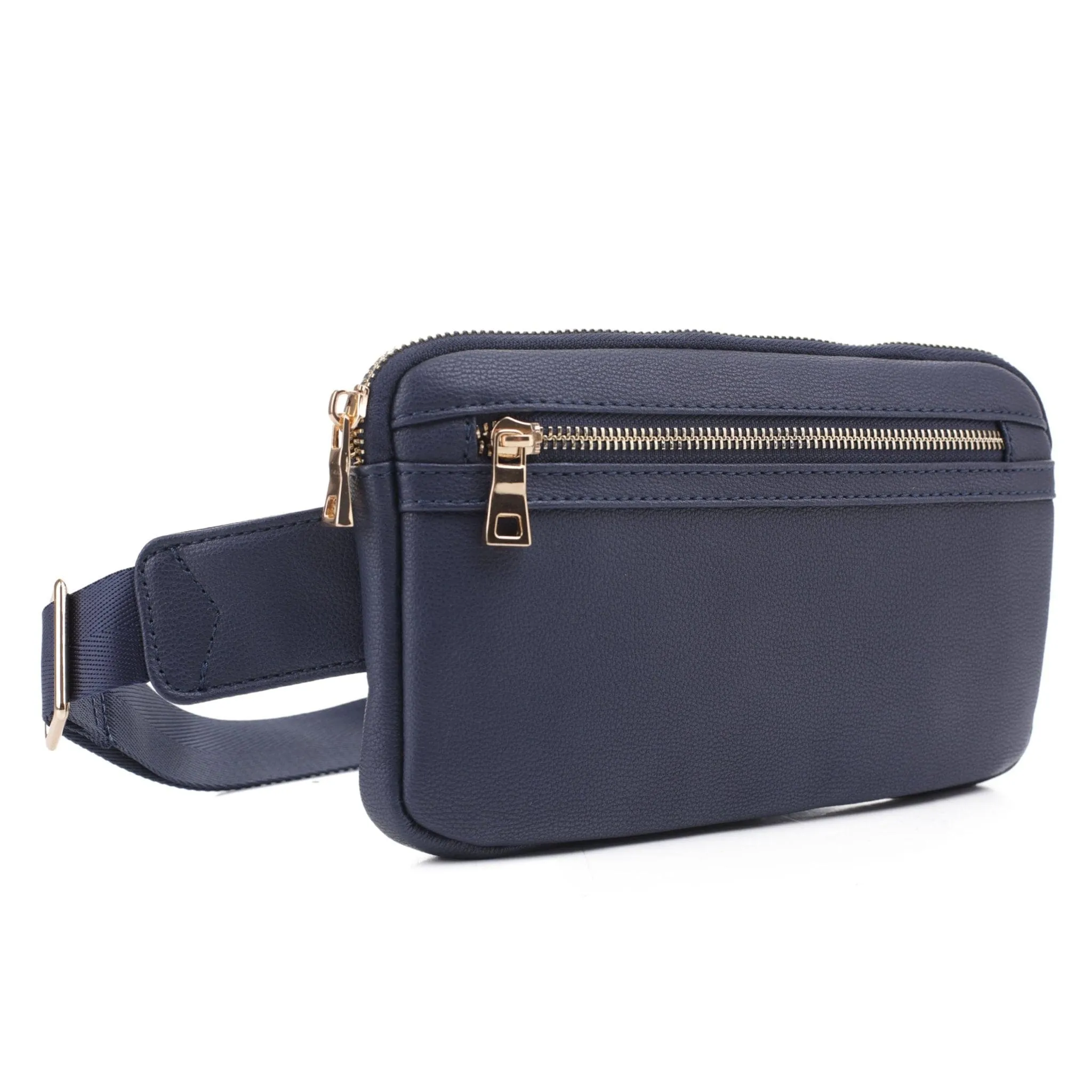 FC19515 Leather Slim Fanny Pack