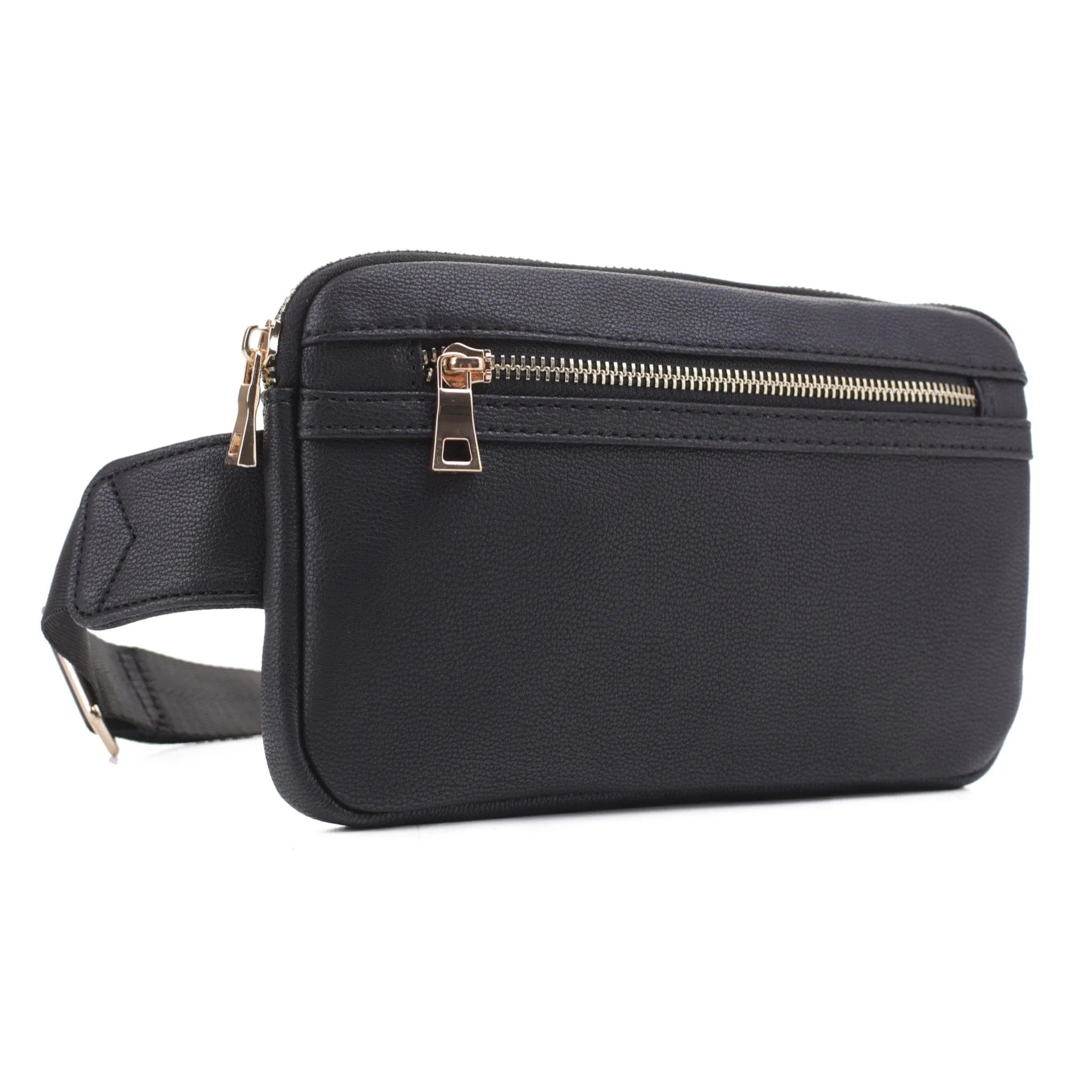 FC19515 Leather Slim Fanny Pack