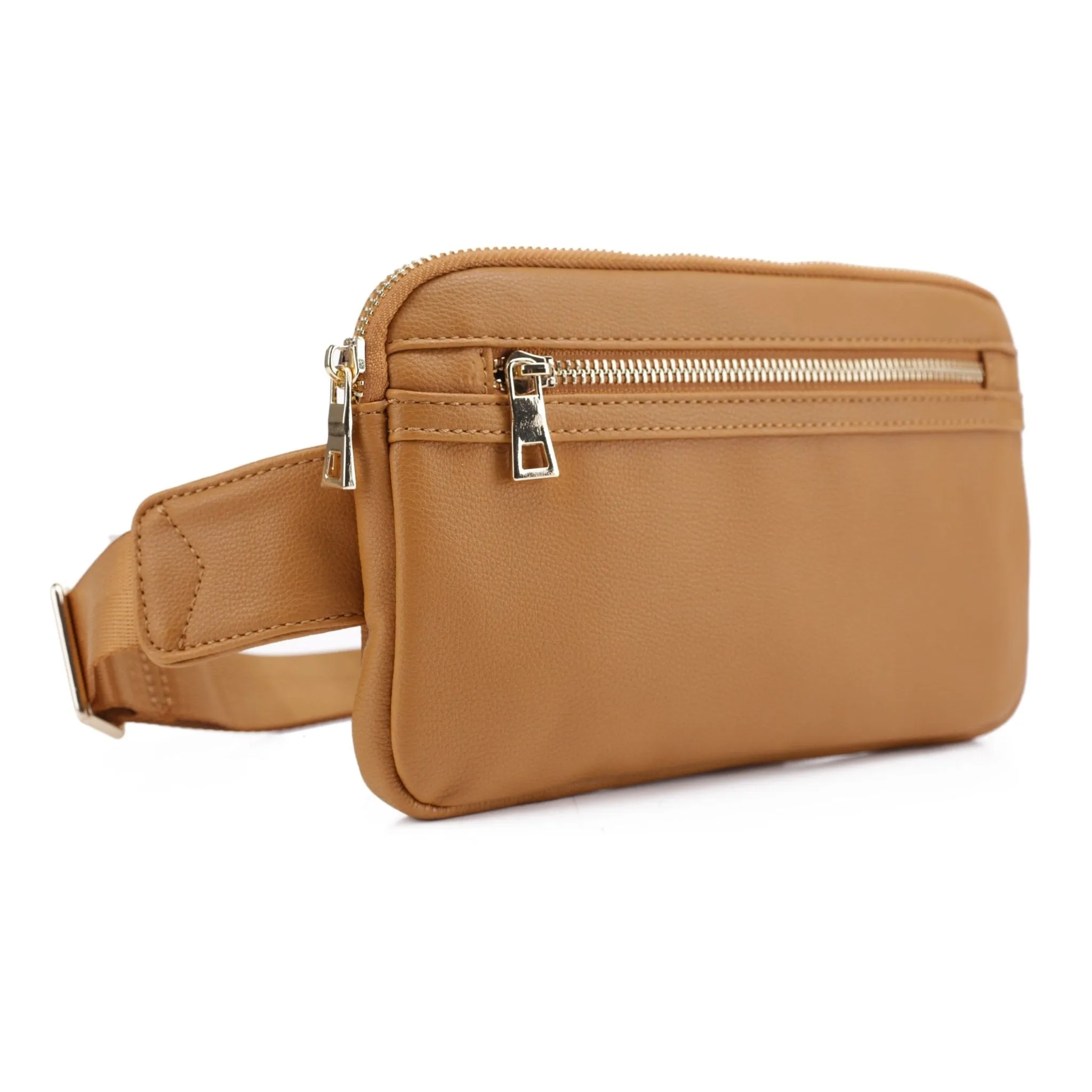 FC19515 Leather Slim Fanny Pack