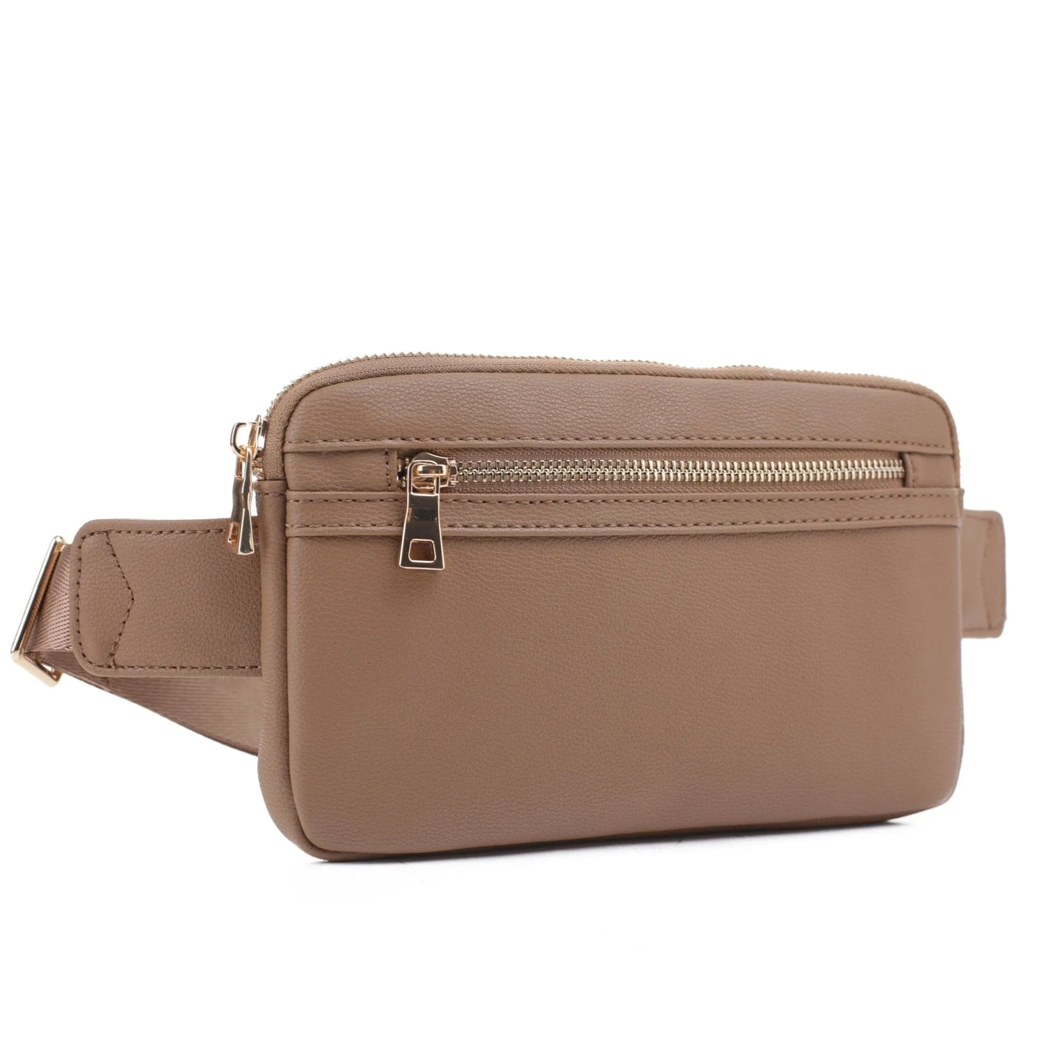 FC19515 Leather Slim Fanny Pack