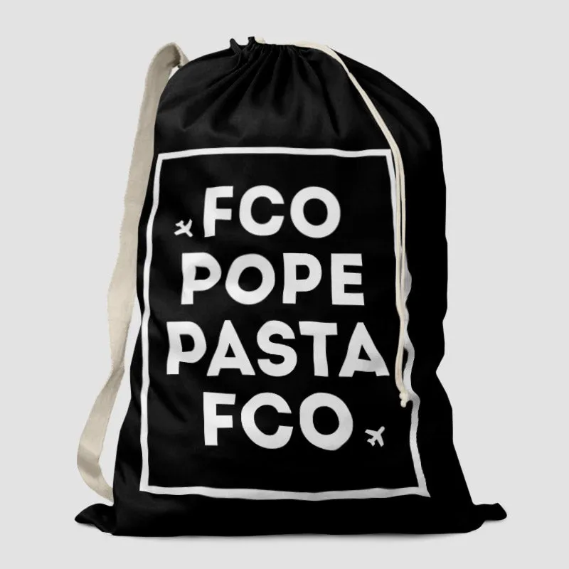 FCO - Pope / Pasta - Laundry Bag